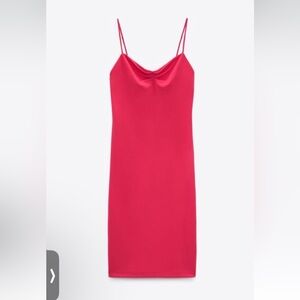 Zara Ruched Midi Dress